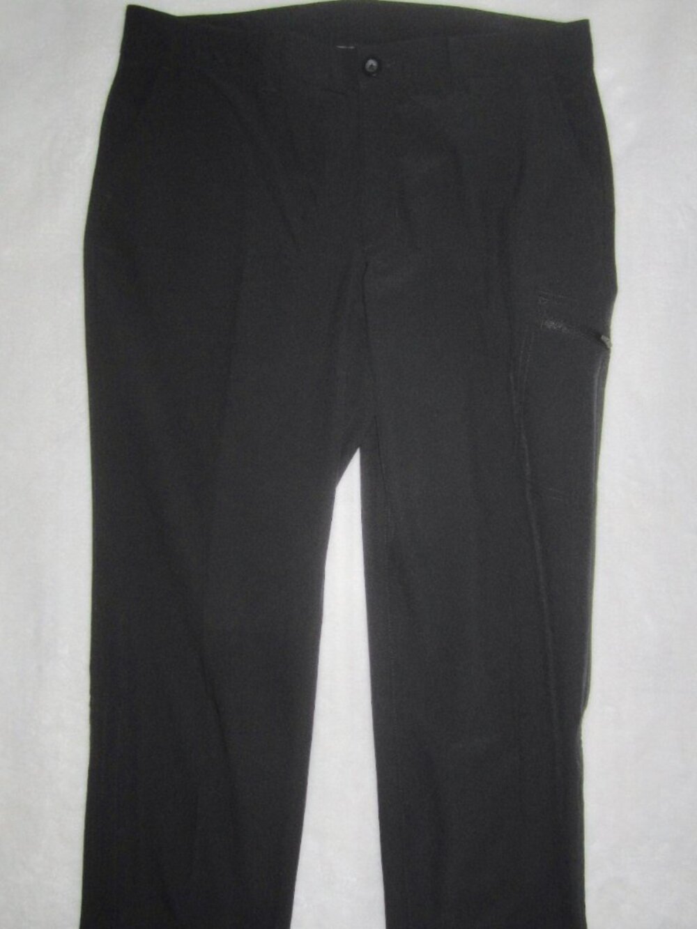 EDDIE BAUER Stretch Ripstop Crop Pants Black Women's 10 - Picture 4 of 12